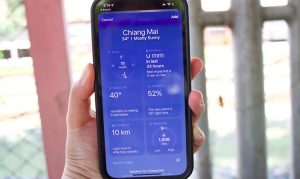 iPhone có thể cung cấp cảnh báo thời tiết khắc nghiệt
