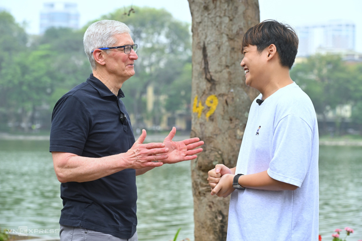 Sự kiện đầu tiên của Tim Cook tại Hà Nội