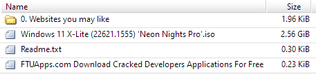 Windows 11 X-Lite Neon Nights Pro 22H2 Build 22621.1555 (x64) En-US Pre-Activated