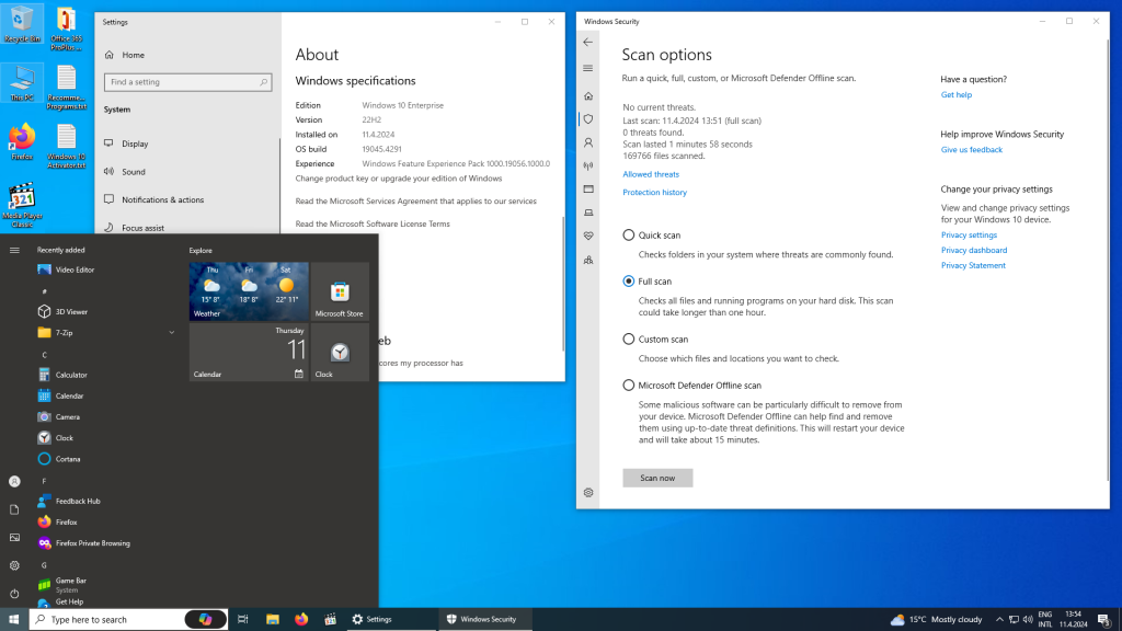 Windows 10 22H2.4291 16in1 en-US x64 - Integral Edition 2024.4.11