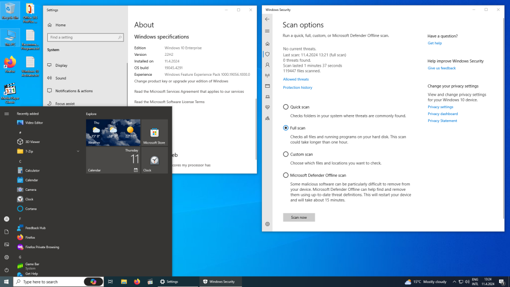 Windows 10 22H2.4291 15in1 en-US x86 - Integral Edition 2024.4.11