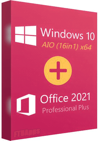 Windows 10 22H2 Build 19045.3803 AIO 16in1 With Office 2021 Pro Plus (x64) Multilingual Pre-Activated