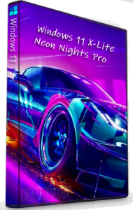 Windows 11 X-Lite Neon Nights Pro 22H2 Build 22621.1555 (x64) En-US Pre-Activated