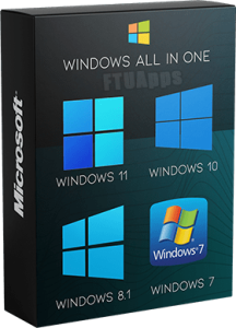 Windows All 7, 8.1, 10, 11 All Editions With Updates AIO 51in1 (x64) En-US March 2024 Pre-Activated