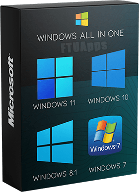 Windows All (7, 8.1, 10, 11) All Editions With Updates AIO 74in1 Incl. Office June 2023 EN-Rus Pre-Activated