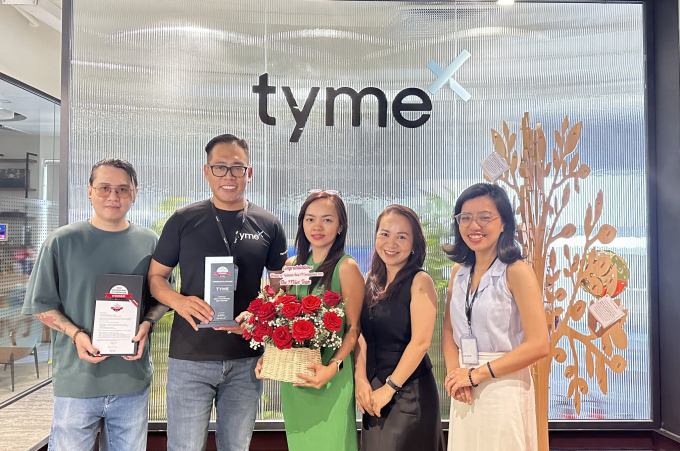 Tyme đứng thứ 4 trong số các công ty CNTT lớn tốt nhất Việt Nam năm 2024 và nằm trong danh sách 3 năm liên tiếp.