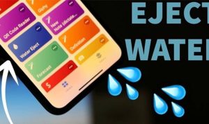 Tôi có thể sử dụng ứng dụng để vắt nước ra khỏi iPhone không?
