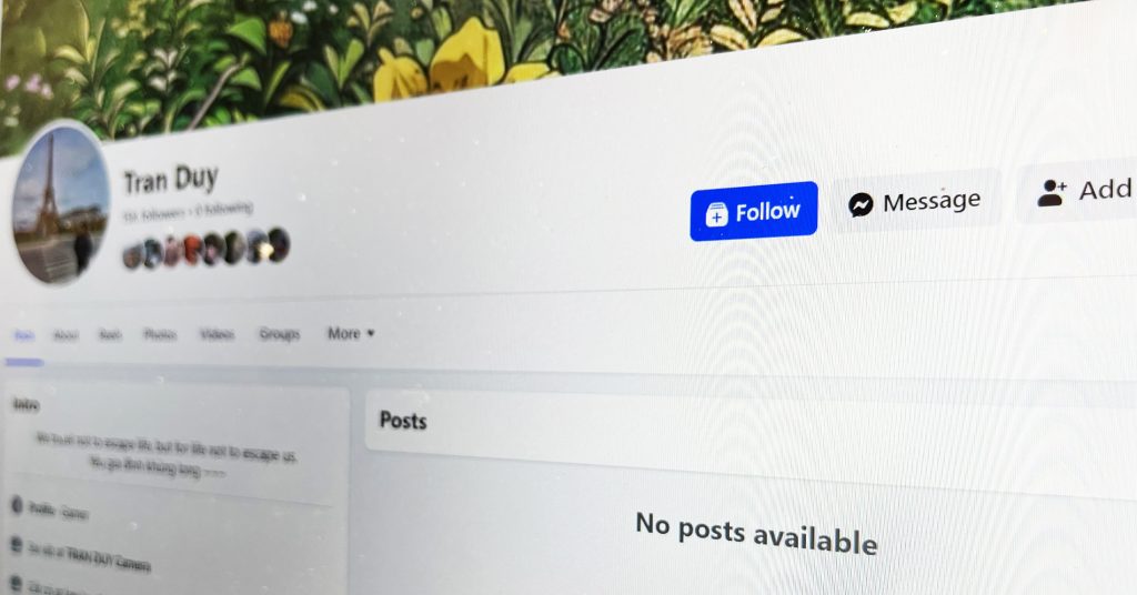 Facebook gặp sự cố khiến nhiều tài khoản bị mất bài viết