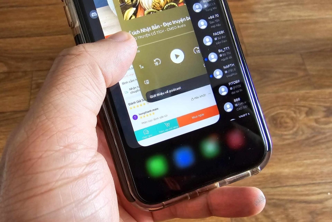 Xem giao diện của một ứng dụng đang chạy trên iPhone của bạn. Ảnh: Lưu Quý