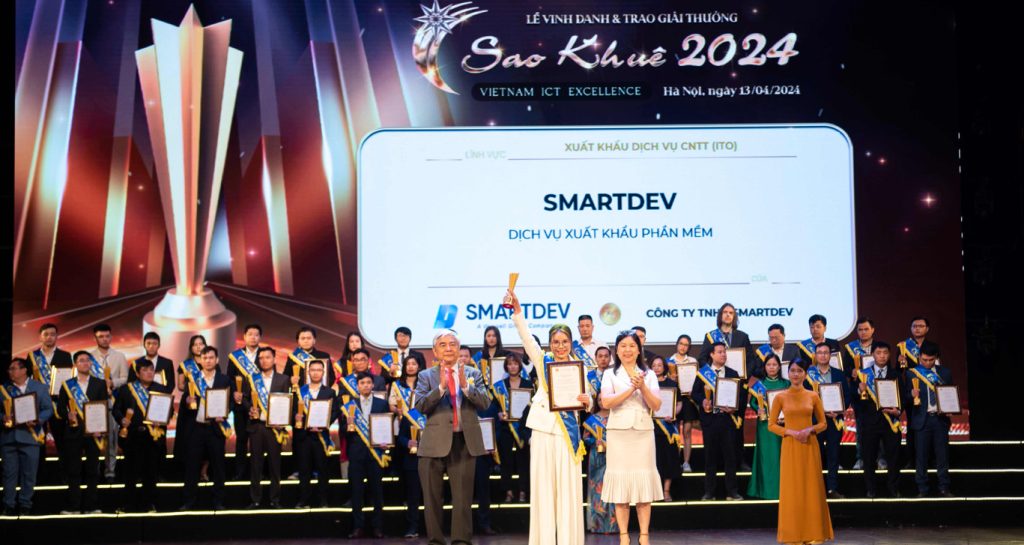 SmartDev giành giải “Cú đúp” tại Sao Khuê 2024
