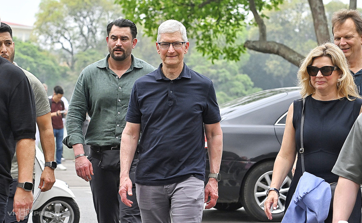 Sự kiện đầu tiên của Tim Cook tại Hà Nội