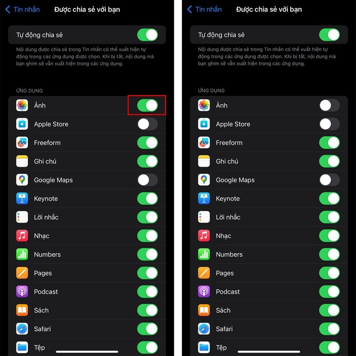 Cách ngăn không cho lưu ảnh từ iMessage vào album ảnh iPhone - 2