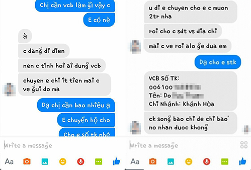 Một tài khoản Facebook bị hack và kẻ đứng sau đã nhắn tin cho bạn bè để xin vay tiền.