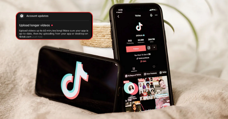 TikTok thử nghiệm video dài 60 phút