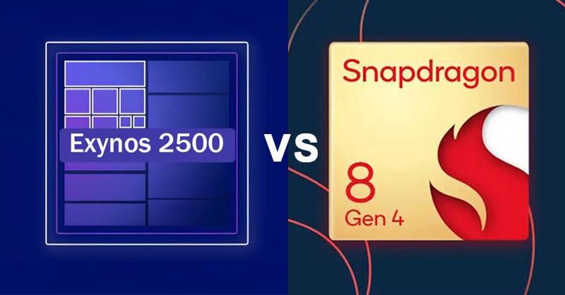 So sánh Chip Exynos 2500 với Snapdragon 8 Gen 4