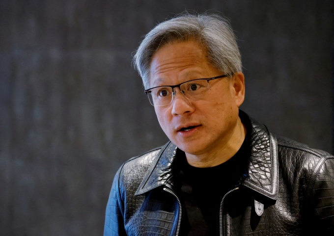 Giám đốc điều hành Nvidia Jensen Huang.Ảnh: Reuters