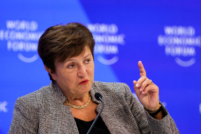 Giám đốc Điều hành Quỹ Tiền tệ Quốc tế Kristalina Georgieva.Ảnh: Reuters