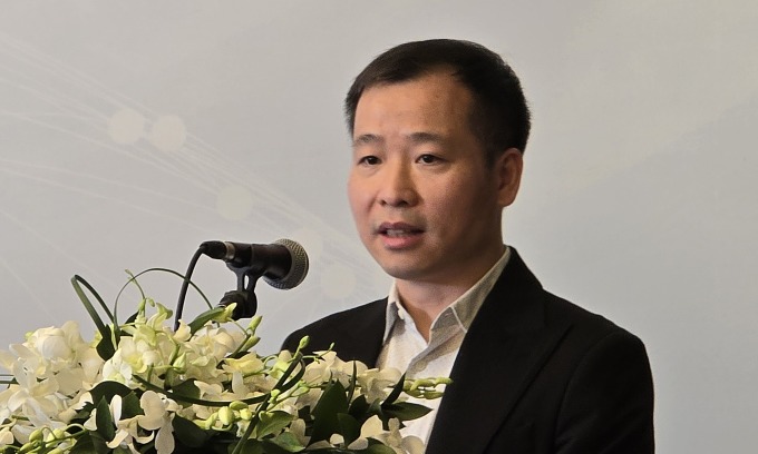 CEO Awing ông Nguyễn Tiến Dũng chia sẻ tại sự kiện. Ảnh: Lưu Quý