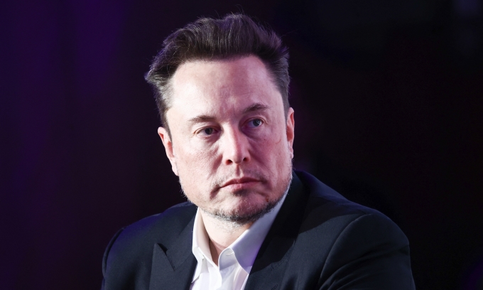 Ngày 22/1, tỷ phú người Mỹ Elon Musk đã có mặt tại Krakow, Ba Lan.Ảnh: AFP