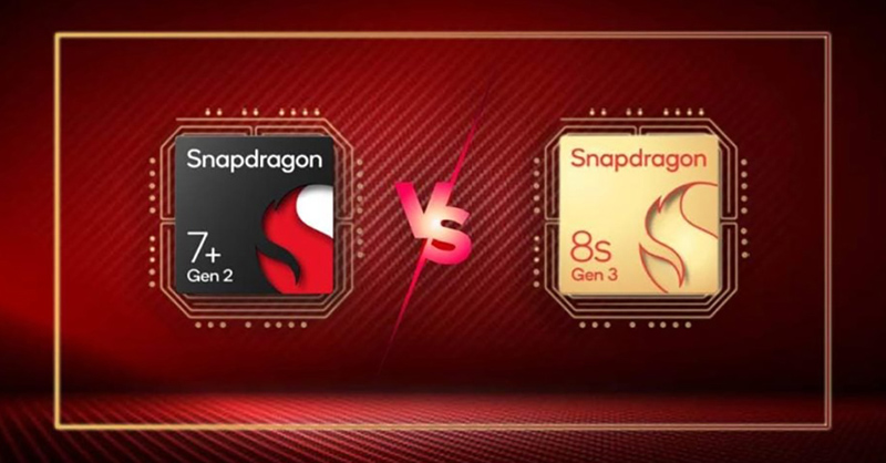 So sánh chip Snapdragon 8s Gen 3 và Snapdragon 7 Plus Gen 2