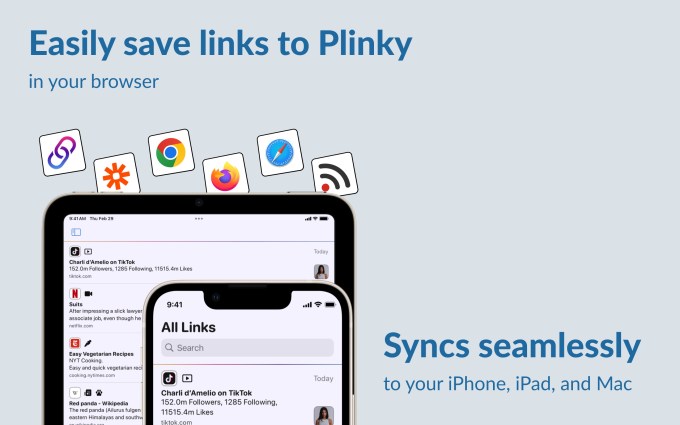 Plinky là ứng dụng giúp bạn thu thập và sắp xếp link dễ dàng