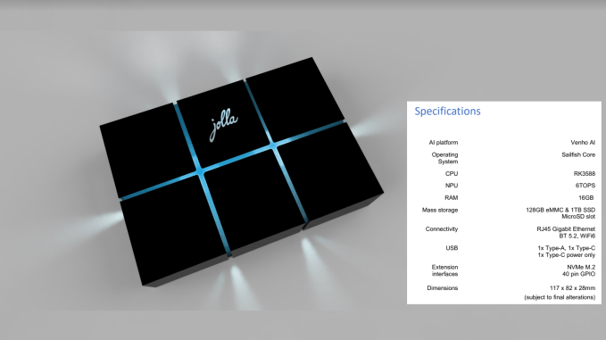 Jolla ra mắt phần cứng AI tập trung vào quyền riêng tư