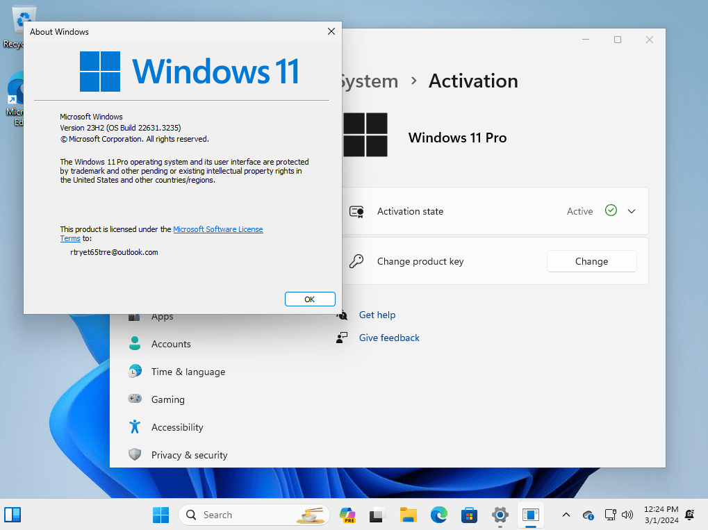 Windows 11 v23H2 Moment 5 Update Build 22631.3235 9in1 (No TPM) PreActivated