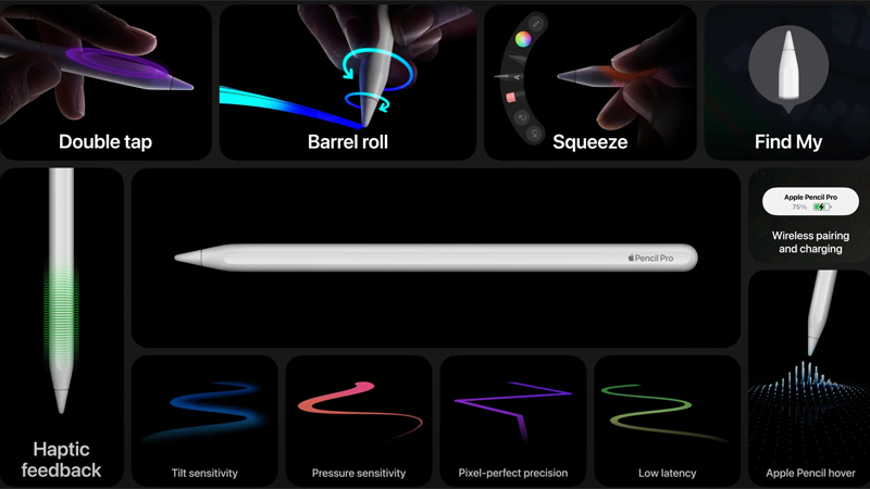 Apple Pencil Pro được tích hợp chức năng Tìm của tôi