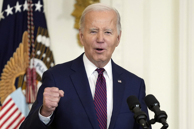 Ngày 19/1, Tổng thống Mỹ Joe Biden đã có mặt tại Nhà Trắng.Ảnh: AP