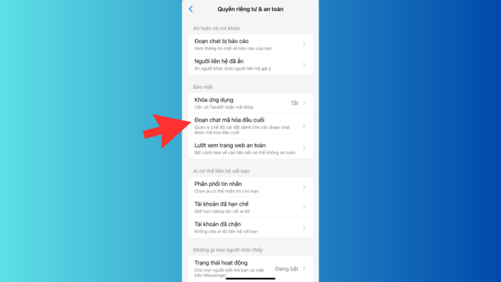 Cách tắt tính năng lưu trữ an toàn trên Messenger - 4