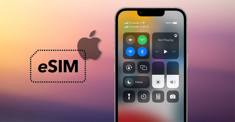 Các thiết bị iPhone 11 trở lên hỗ trợ eSIM