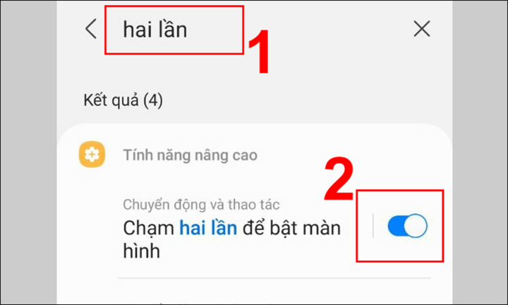 Cách bật chạm 2 lần để đánh thức màn hình trên Samsung - 3