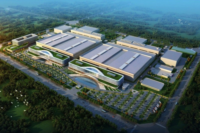 Sơ lược về tổ hợp nhà máy sản xuất chip nhớ trị giá 6 tỷ USD ở Kim Hoa, Phúc Kiến, nằm ở thành phố Tấn Giang, phía đông nam tỉnh Phúc Kiến, Trung Quốc.Ảnh: Tài liệu