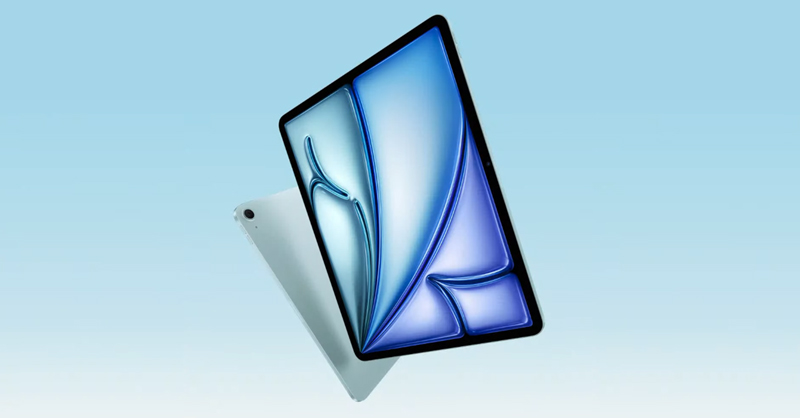 iPad Air 6 vẫn giữ những nét thiết kế quen thuộc của phiên bản tiền nhiệm
