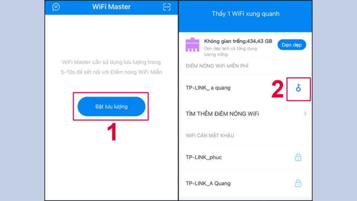 Cách làm điện thoại tự động bắt wifi miễn phí - 2