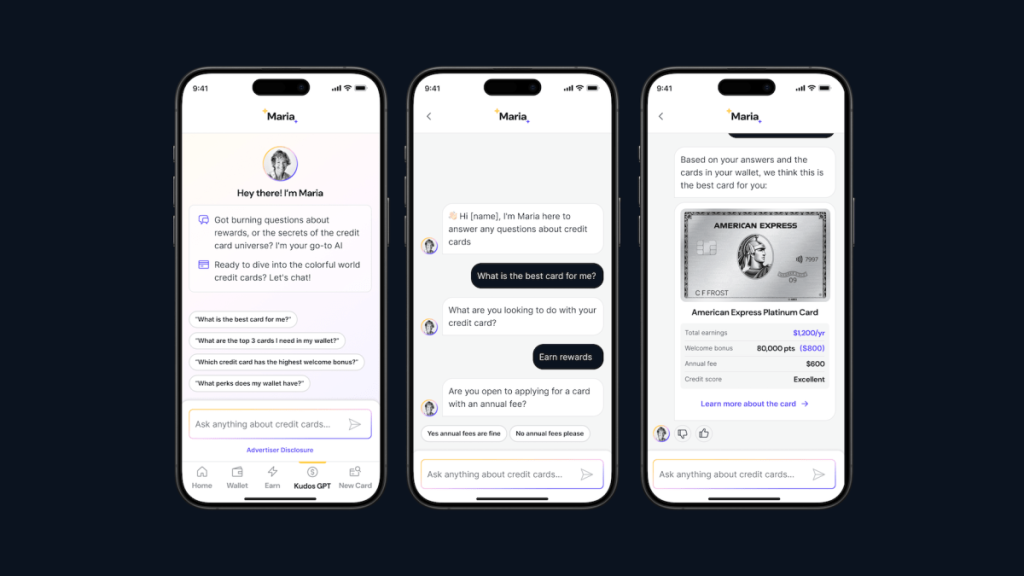 Kudos giành được 10 triệu đô la cho ví thông minh AI chọn thẻ tín dụng tốt nhất để mua hàng