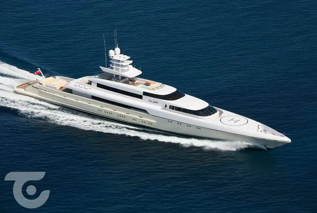 Siêu du thuyền chuồn chuồn. Ảnh: Superyacht Times