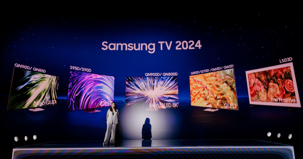 Samsung giới thiệu loạt sản phẩm TV hỗ trợ AI năm 2024