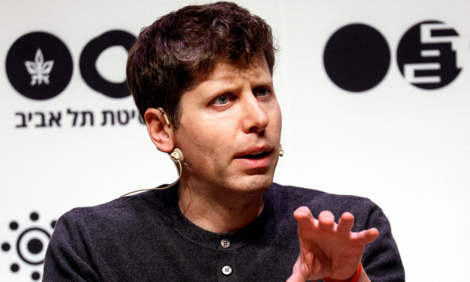 Sam Altman tại một sự kiện ở Tel Aviv, Israel, tháng 6 năm 2023. Ảnh: Reuters