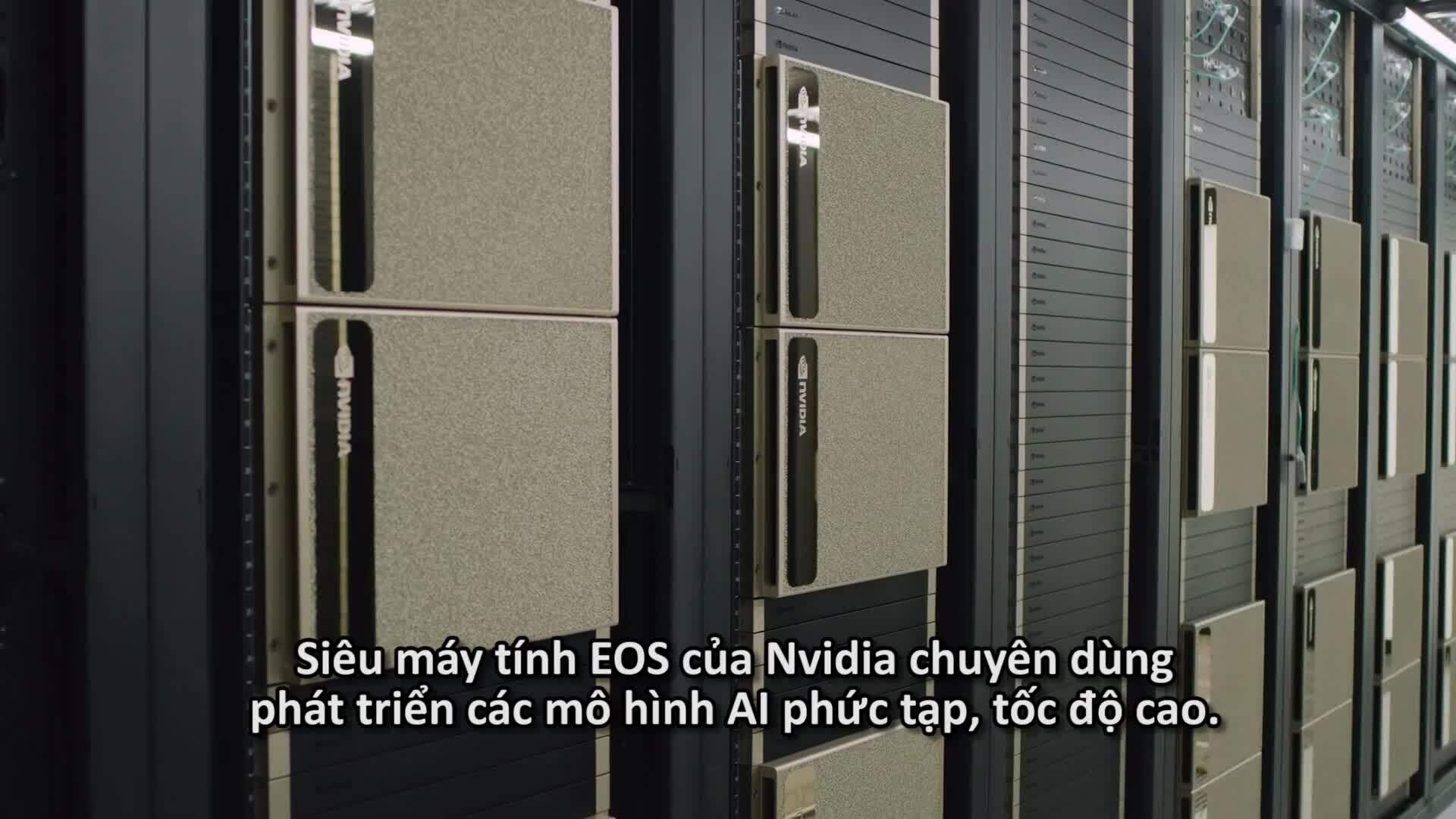 Siêu máy tính Eos của Nvidia