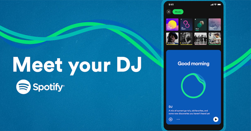 Spotify ứng dụng trí tuệ nhân tạo với tính năng AI DJ