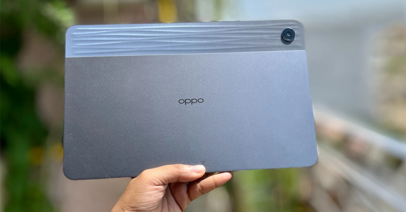 OPPO Pad Air thiết kế mỏng và thời trang