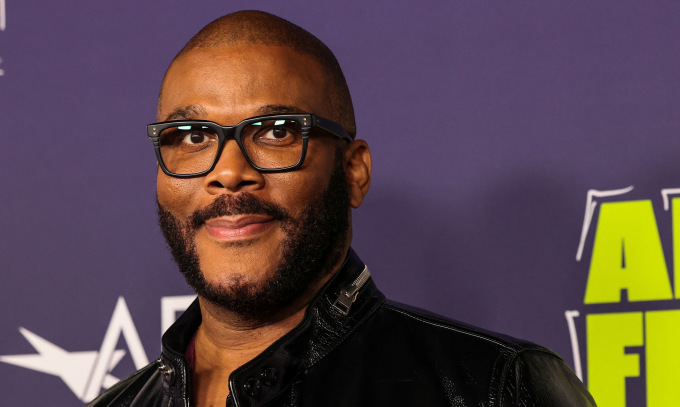 Cuối năm 2023, tỷ phú Tyler Perry tham dự một sự kiện ở Los Angeles.Ảnh: Reuters