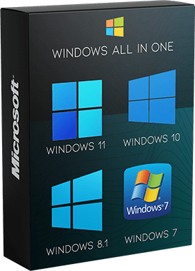 Windows All (7, 8.1, 10, 11) All Editions With Updates (x64) AIO 43in1 June 2024 Pre-Activated