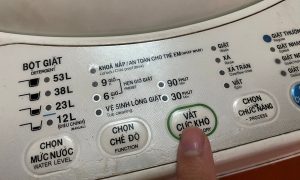 Hết bộ nhớ – Lỗi khó chịu trên máy giặt gia đình