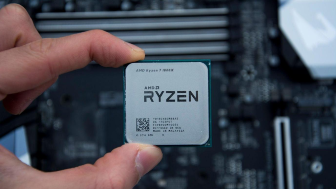 AMD Ryzen 7 1800X 8 nhân 16 luồng được ra mắt vào năm 2017. Ảnh: AMD