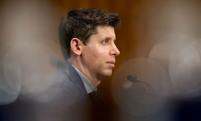 Sam Altman điều trần trước Quốc hội Mỹ vào tháng 5 Ảnh: Reuters