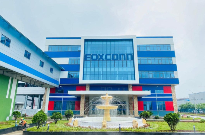 Một khu vực thuộc nhà máy Foxconn, đối tác sản xuất chính của Apple ở Bắc Giang. Ảnh:Facebook/Foxconn