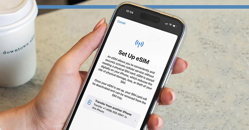 iPhone Lock có sử dụng được eSIM không?