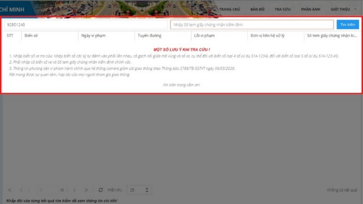Cách kiểm tra thông tin phạt đền quốc gia - 8